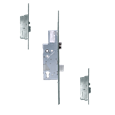 ELITE Key Wind Locking Lever Operated Latch & Deadbolt Single Spindle 20mm Faceplate - 2 Deadlocking Latch Bolts