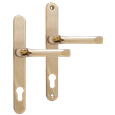 ASEC 92 Lever/Lever UPVC Furniture - 240mm Backplate