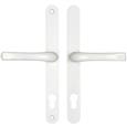 Easyfit Lever Lever UPVC Multipoint Door Handles -  92mm PZ Unsprung 240mm Screw Centres