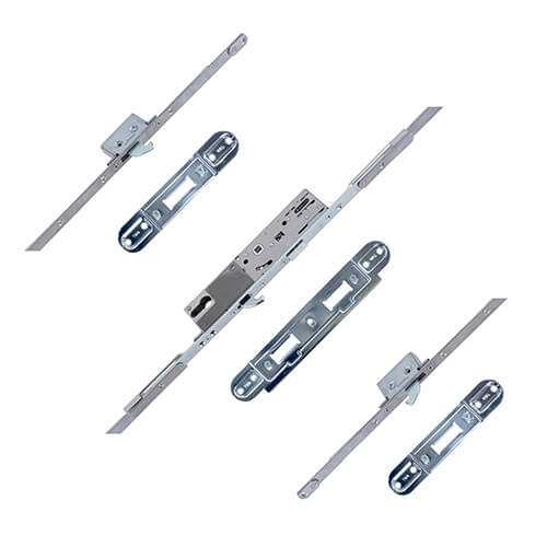 Yale Doormaster Latch 3 Hook Split Spindle Timber and Composite British Standard Repair Multipoint Door Lock