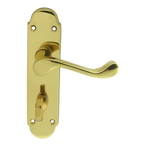 Carlisle Brass DL168WC Oakley Lever on WC Backplate (LEAD TIME: 2-3 DAYS)