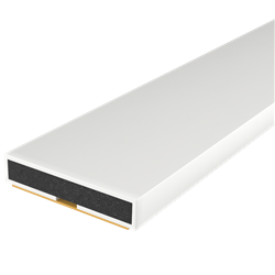 20mm x 4mm - White