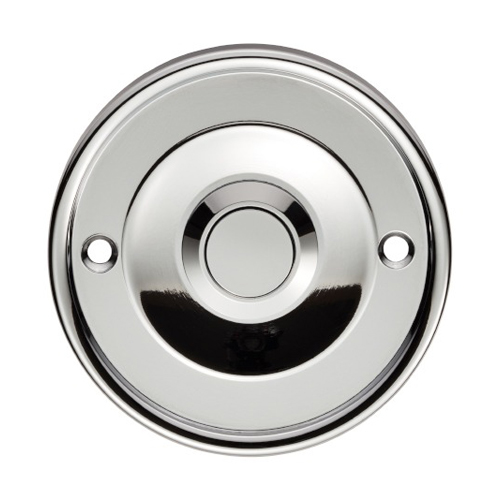 Carlisle Brass AQ30CP Round Bell Push (LEAD TIME: 2-3 DAYS)