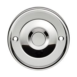 Carlisle Brass AQ30CP Round Bell Push (LEAD TIME: 2-3 DAYS)