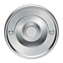 Carlisle Brass AQ30SC Round Bell Push (LEAD TIME: 2-3 DAYS)
