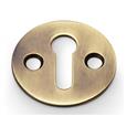 Alexander & Wilks AW399ABZ Victorian Standard Profile Escutcheon - Antique Brass Bronze (LEAD TIME: 2-3 DAYS)