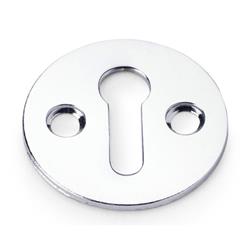Alexander & Wilks AW399PC Victorian Standard Profile Escutcheon - Polished Chrome (LEAD TIME: 2-3 DAYS)