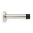 Alexander & Wilks AW616SN Cylinder Projection Door Stop On Rose - Satin Nickel (LEAD TIME: 2-3 DAYS)