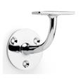 Alexander & Wilks AW750PC Architectural Handrail Bracket - Polished Chrome (LEAD TIME: 2-3 DAYS)