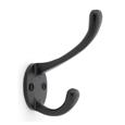 Alexander & Wilks AW770BL Victorian Hat and Coat Hook Powder Coat Black (LEAD TIME: 2-3 DAYS)