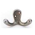 Alexander & Wilks AW773AI Victorian Double Robe Hook - Antique Brass Iron (LEAD TIME: 2-3 DAYS)