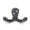 Alexander & Wilks AW773BL Victorian Double Robe Hook Black (LEAD TIME: 2-3 DAYS)