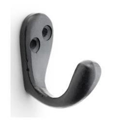 Alexander & Wilks AW774BL Victorian Single Robe Hook Black (LEAD TIME: 2-3 DAYS)