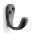 Alexander & Wilks AW774BL Victorian Single Robe Hook Black (LEAD TIME: 2-3 DAYS)