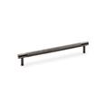 Alexander & Wilks AW810-192-DBZPVD Brunel Knurled T Bar Cupboard Handle - Dark Bronze PVD Centres 192mm (LEAD TIME: 2-3 DAYS)