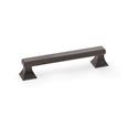 Alexander & Wilks AW813-128-DBZPVD Jesper Square Cabinet Pull Handle - Dark Bronze PVD Centres 128mm (LEAD TIME: 2-3 DAYS)