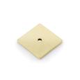 Alexander & Wilks AW893-38-SBPVD Quantock Square Backplate - Satin Brass PVD (LEAD TIME: 2-3 DAYS)