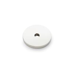 Alexander & Wilks AW895-25-PN Circular Backplate - Polished Nickel Diameter 25mm (LEAD TIME: 2-3 DAYS)