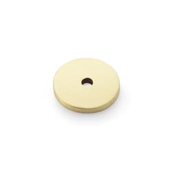 Alexander & Wilks AW895-25-SB Circular Backplate - Satin Brass Diameter 25mm (LEAD TIME: 2-3 DAYS)