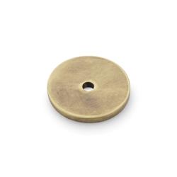 Alexander & Wilks AW895-30-ABZ Circular Backplate - Antique Brass Bronze Diameter 30mm (LEAD TIME: 2-3 DAYS)