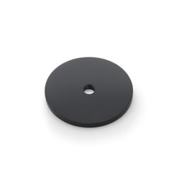 Alexander & Wilks AW895-35-BL Circular Backplate Black Diameter 35mm (LEAD TIME: 2-3 DAYS)