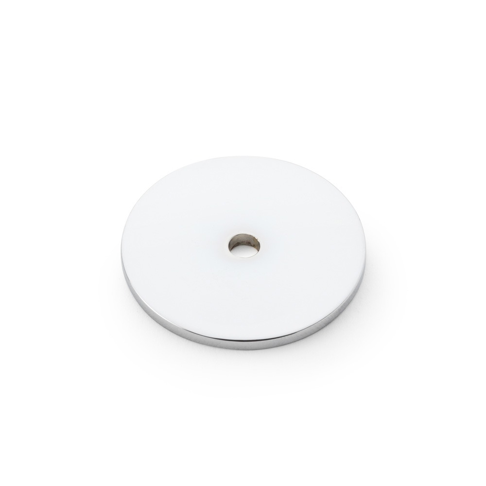 Alexander & Wilks AW895-35-PC Circular Backplate - Polished Chrome Diameter 35mm (LEAD TIME: 2-3 DAYS)