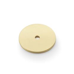 Alexander & Wilks AW895-35-SB Circular Backplate - Satin Brass Diameter 35mm (LEAD TIME: 2-3 DAYS)