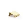 Alexander & Wilks AW908-37-SBPVD Tilly Finger Pull - Satin Brass PVD (LEAD TIME: 2-3 DAYS)