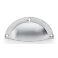 Alexander & Wilks AW910SC Raoul Cup Handle - Satin Chrome (LEAD TIME: 2-3 DAYS)