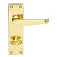Carlisle Brass CBV30WC Contract Victorian Lever On WC Backplate (LEAD TIME: 2-3 DAYS)