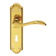 Carlisle Brass DL190 Madrid Lever On Lock Backplate (LEAD TIME: 2-3 DAYS)