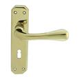 Carlisle Brass DL410PVD Eden Lever On Lock Backplate (LEAD TIME: 2-3 DAYS)