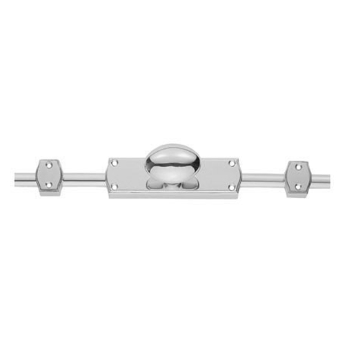 Carlisle Brass ES34CP Espagnolette Bolt Oval Knob Set (LEAD TIME: 2-3 DAYS)