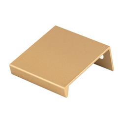 Carlisle Brass FTD302ASB Squared Edge Pull 40mm Satin Brass (LEAD TIME: 2-3 DAYS)