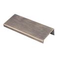 Carlisle Brass FTD302BAB Squared Edge Pull 100mm- Antique Brass (LEAD TIME: 2-3 DAYS)