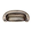 Carlisle Brass FTD5515PE Oval Plate Cup Handle 86mm (LEAD TIME: 2-3 DAYS)