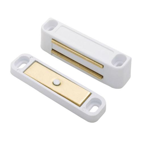 Carlisle Brass FTD835ANWH Deluxe Nylon Magnetic Catch (LEAD TIME: 2-3 DAYS)
