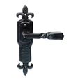Carlisle Brass LF5114 Barley Twist Lever On Gothic Latch Backplate (LEAD TIME: 2-3 DAYS)