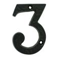 Carlisle Brass LF55493 Numeral 3 (Face Fix) (LEAD TIME: 2-3 DAYS)