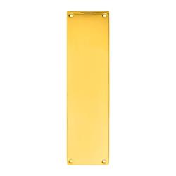 Carlisle Brass M39 Plain Finger Plate (LEAD TIME: 2-3 DAYS)
