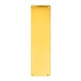 Carlisle Brass M39 Plain Finger Plate (LEAD TIME: 2-3 DAYS)
