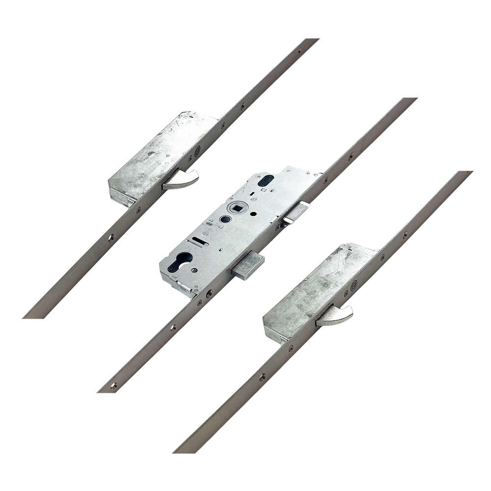 KFV AS3500 Automatic Latch Deadbolt 2 Hook Bolts  Lift Lever  Multipoint Door Lock
