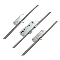 KFV AS3500 Automatic Latch Deadbolt 2 Hook Bolts  Lift Lever  Multipoint Door Lock