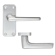 ZOO Lever Handle On Latch Backplate