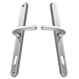 FAB & FIX Balmoral 92PZ Lever/Lever UPVC Furniture - 265mm Fixings