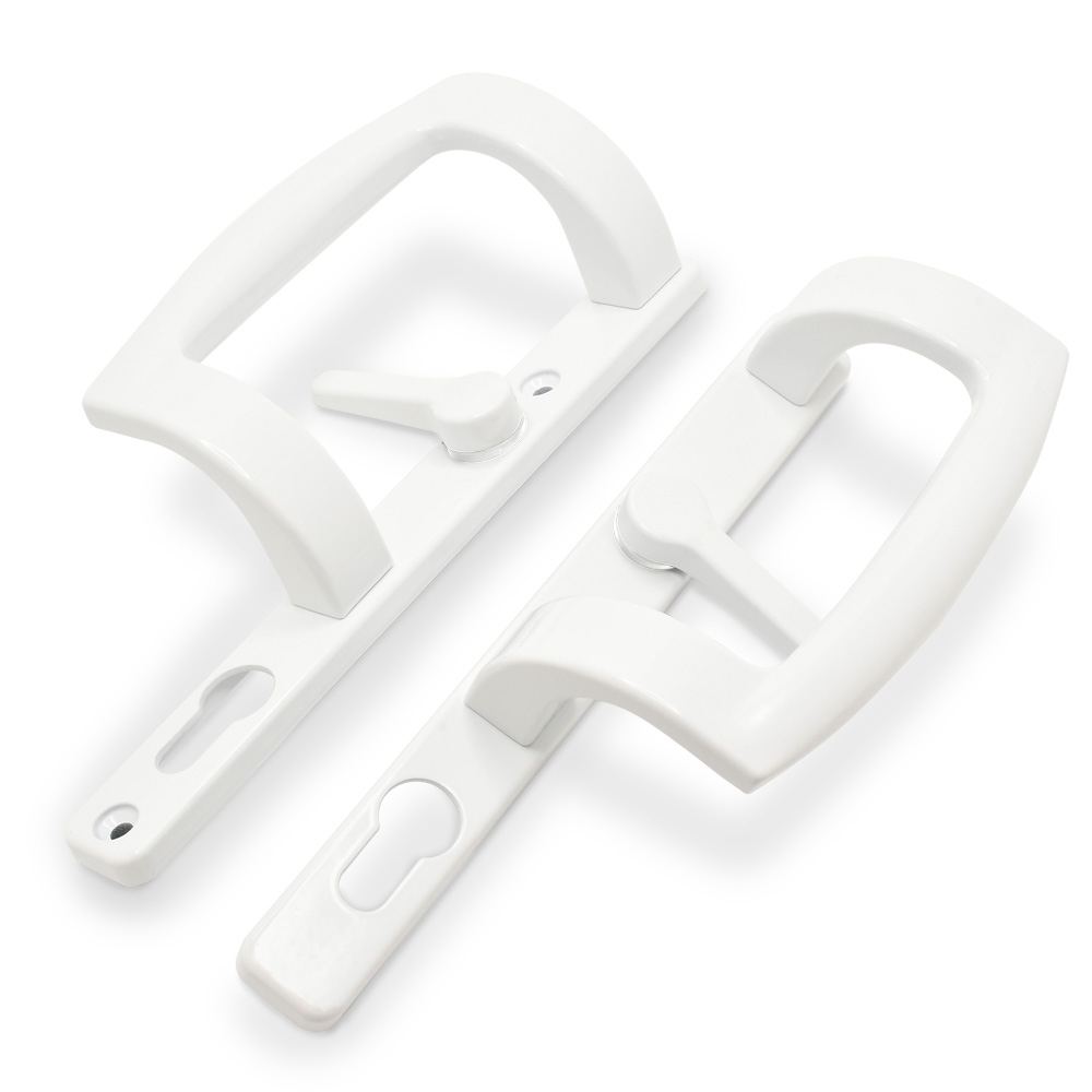 TSS Patio Handle Set For Patio Doors - 92mm PZ - 154mm Screw Centres