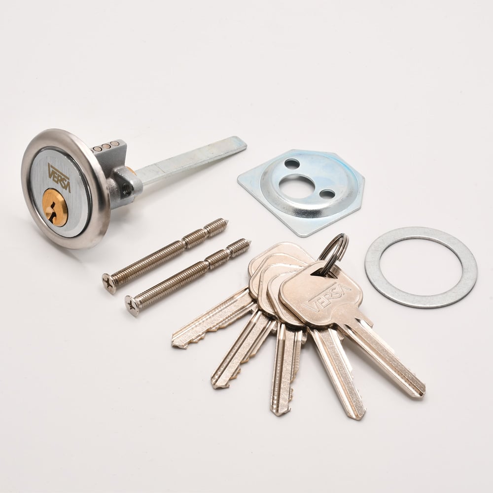 VERSA Dual Finish 6 Pin Rim Cylinder