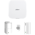 DAHUA Airshield Basic Alarm Kit Including Hub, 1 x PIR, 1 x Magnetic Contact and 1 x Key Fob