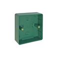 CQR AEB02B Green Surface Back Box (H90 x W44 x D30mm) (LEAD TIME: 2-3 DAYS)