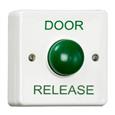 CQR AEB17/DR Surface Mounted Plastic Green Dome Button - Legend "Door Release" (LEAD TIME: 2-3 DAYS)